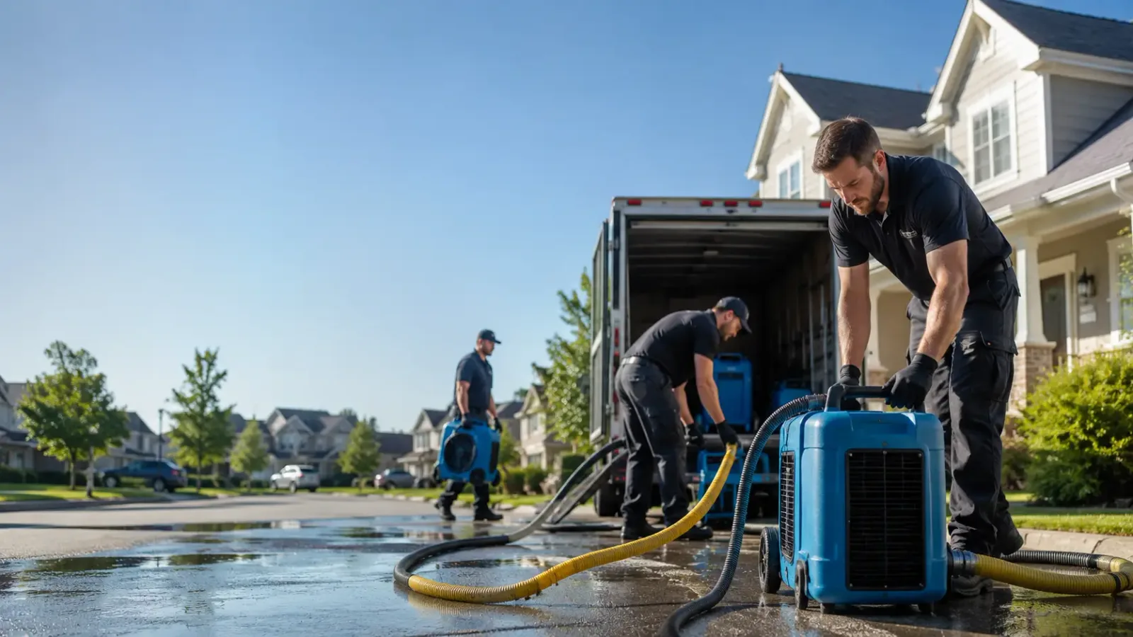 Water Damage Mitigation in Mccurtain, OK